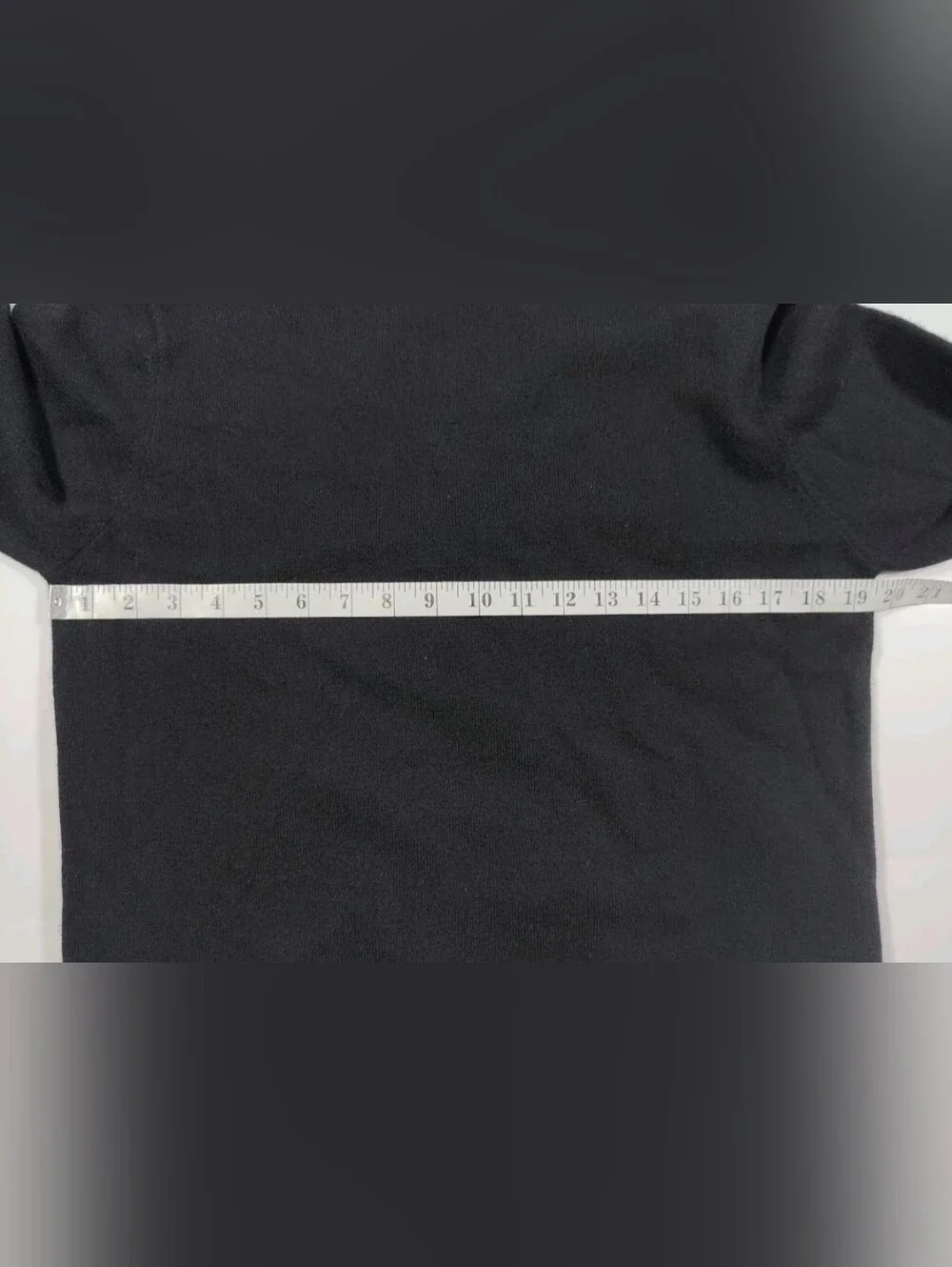 Celeste Womens Black 100% Cashmere Turtle Neck Size M - Picture 5 of 7